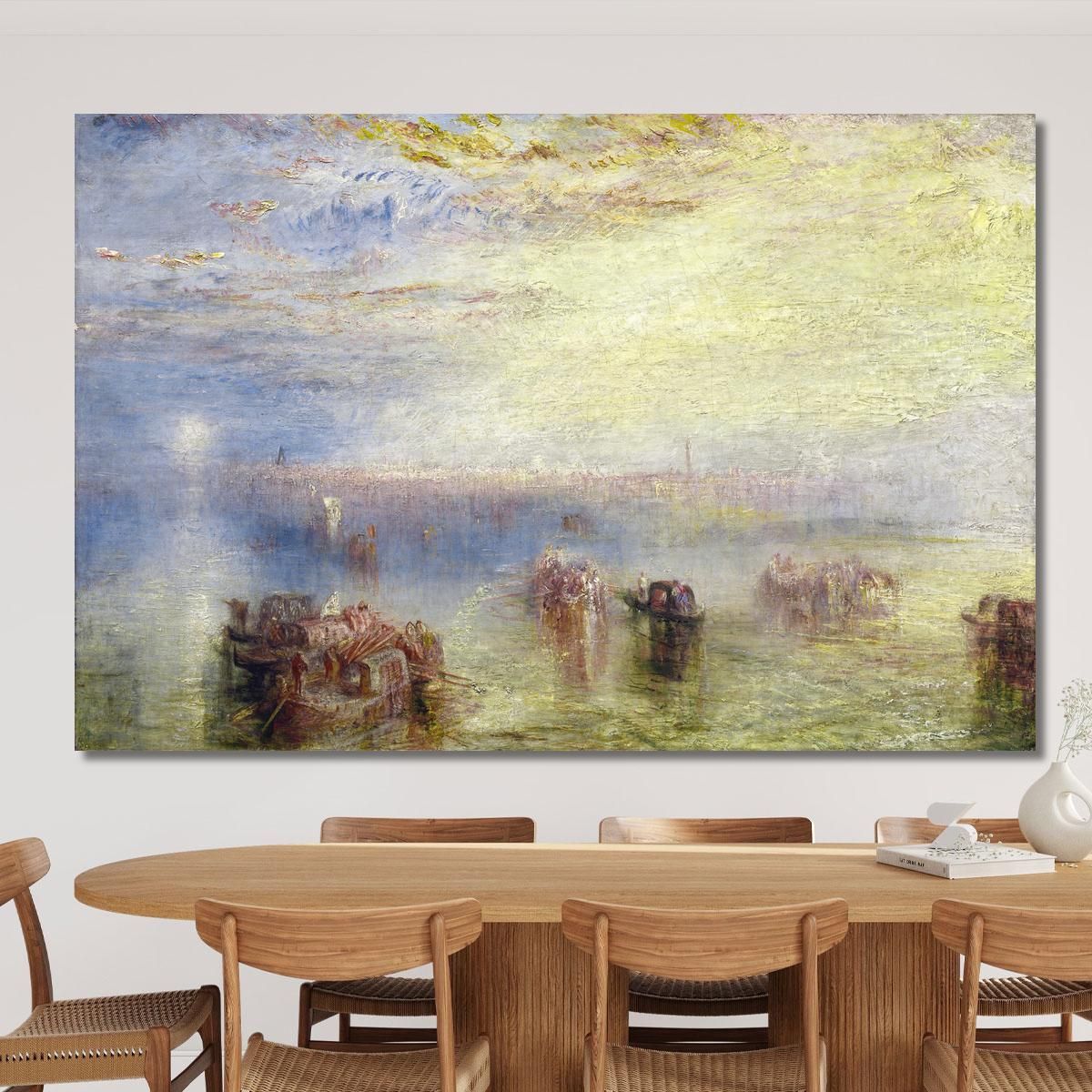 Approach To Venice Joseph Mallord William Turner jwt28 canvas print 
