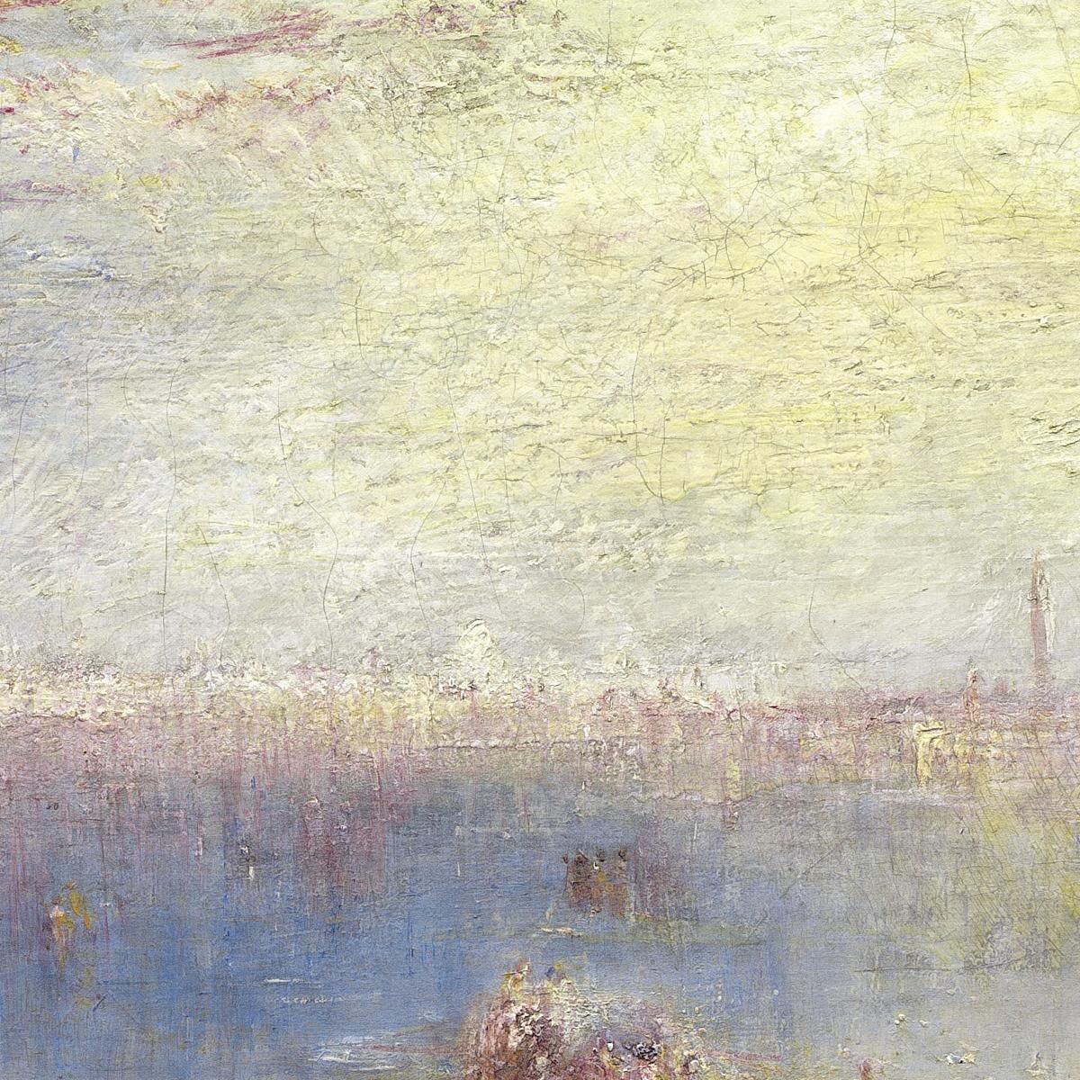 Approach To Venice Joseph Mallord William Turner jwt28 canvas print