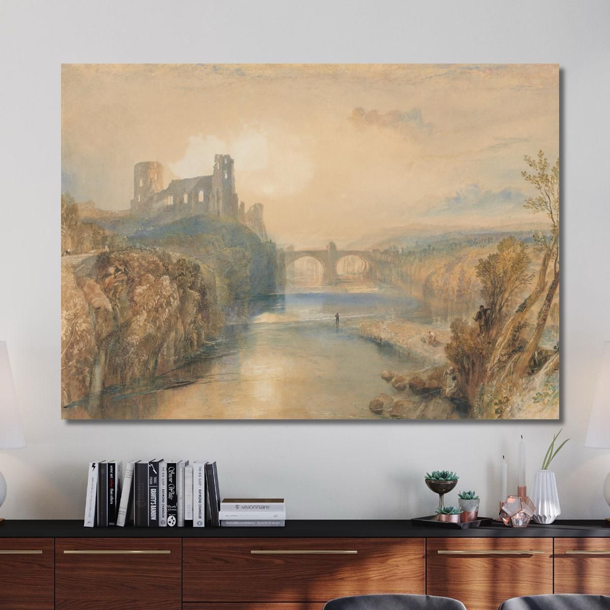Barnard Castle Joseph Mallord William Turner jwt30 canvas print 