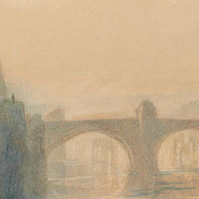 Barnard Castle Joseph Mallord William Turner jwt30 canvas print