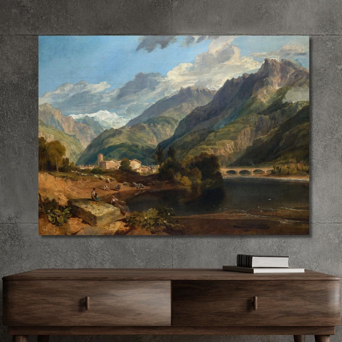 Bonneville Savoy Joseph Mallord William Turner jwt32 canvas print 