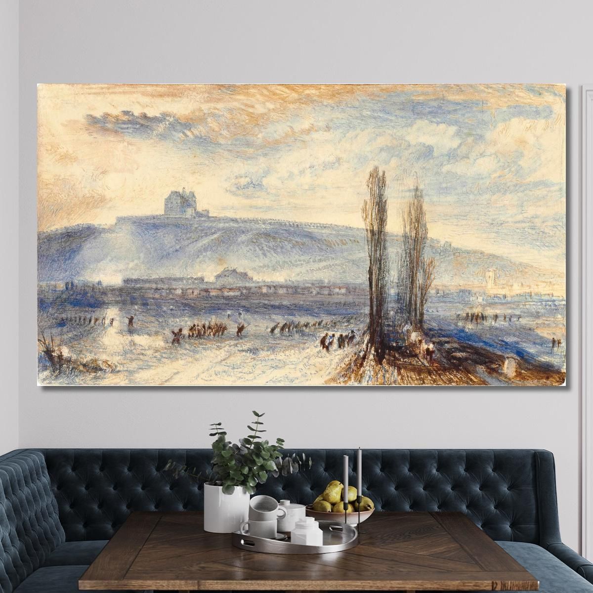 Brienne Joseph Mallord William Turner jwt33 canvas print 
