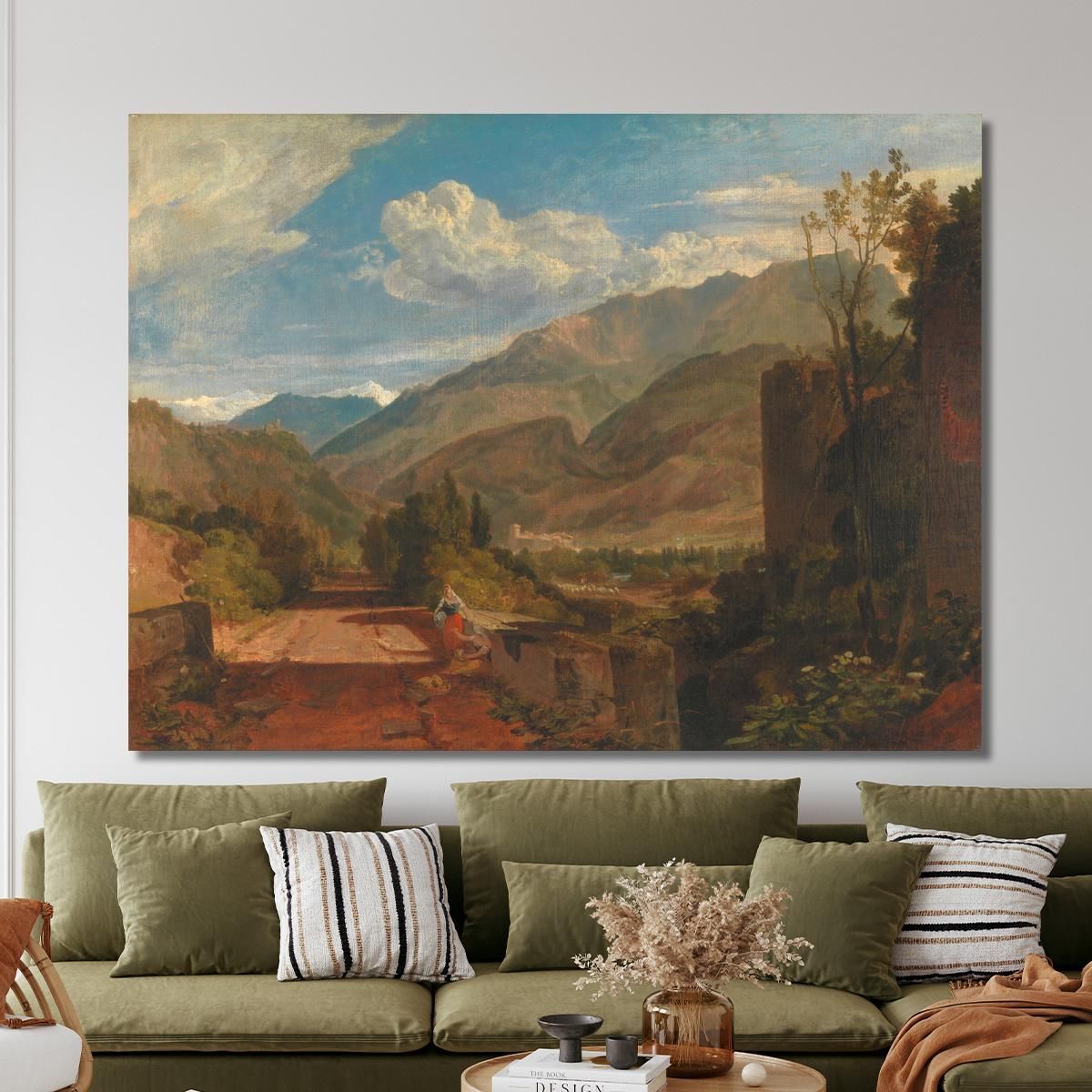Chateau De St. Michael Bonneville Savoy Joseph Mallord William Turner jwt34 canvas print 