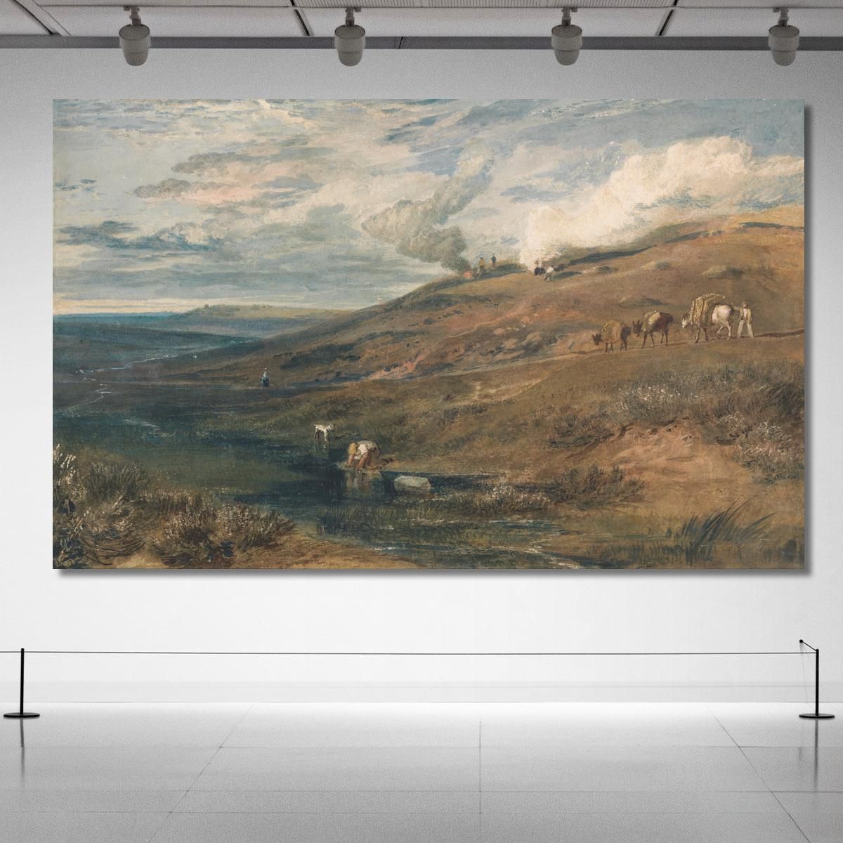 Dartmoor_ The Source Of The Tamar And The Torridge Joseph Mallord William Turner jwt39 canvas print 