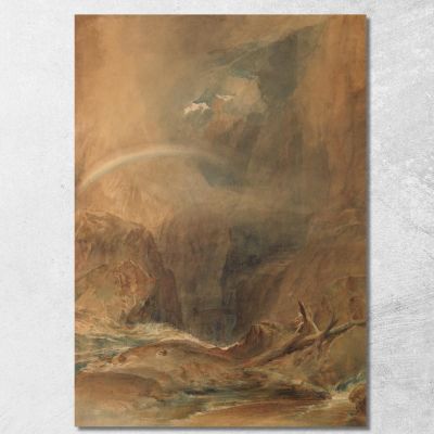 Devil'S Bridge Saint Gotthard'S Pass Joseph Mallord William Turner jwt41 canvas print 