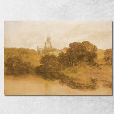 Fonthill Abbey Wiltshire Joseph Mallord William Turner jwt49 canvas print 