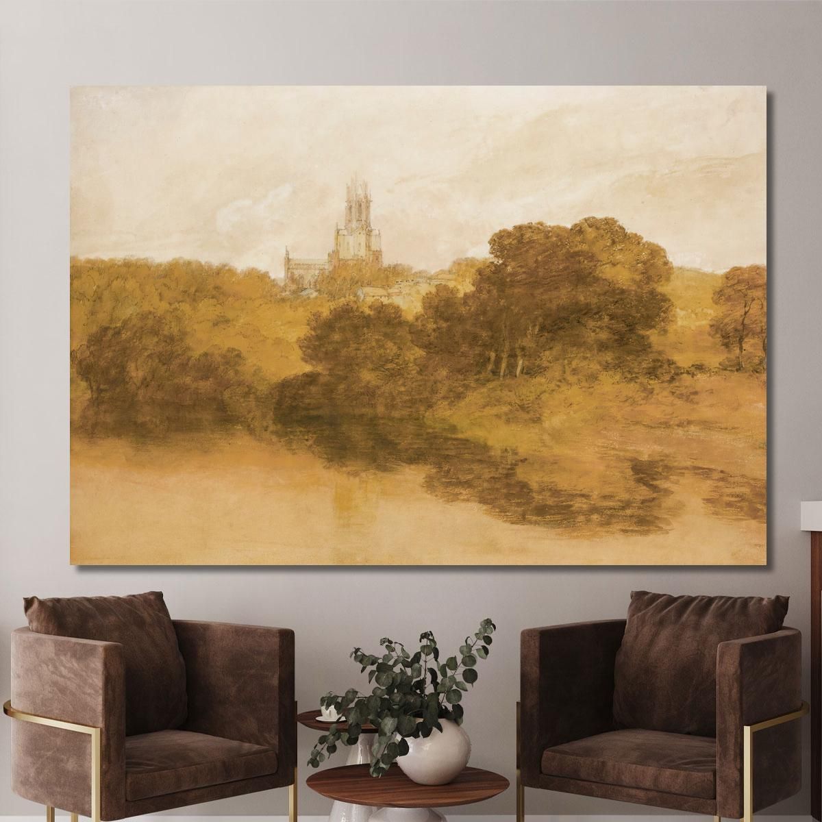 Fonthill Abbey Wiltshire Joseph Mallord William Turner jwt49 canvas print 