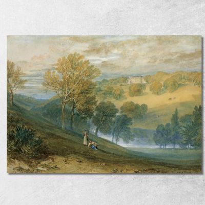 Gledhow Hall Yorkshire Joseph Mallord William Turner jwt53 canvas print 