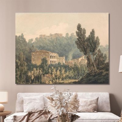 In The Valley Near Vietri Joseph Mallord William Turner jwt59 canvas print 