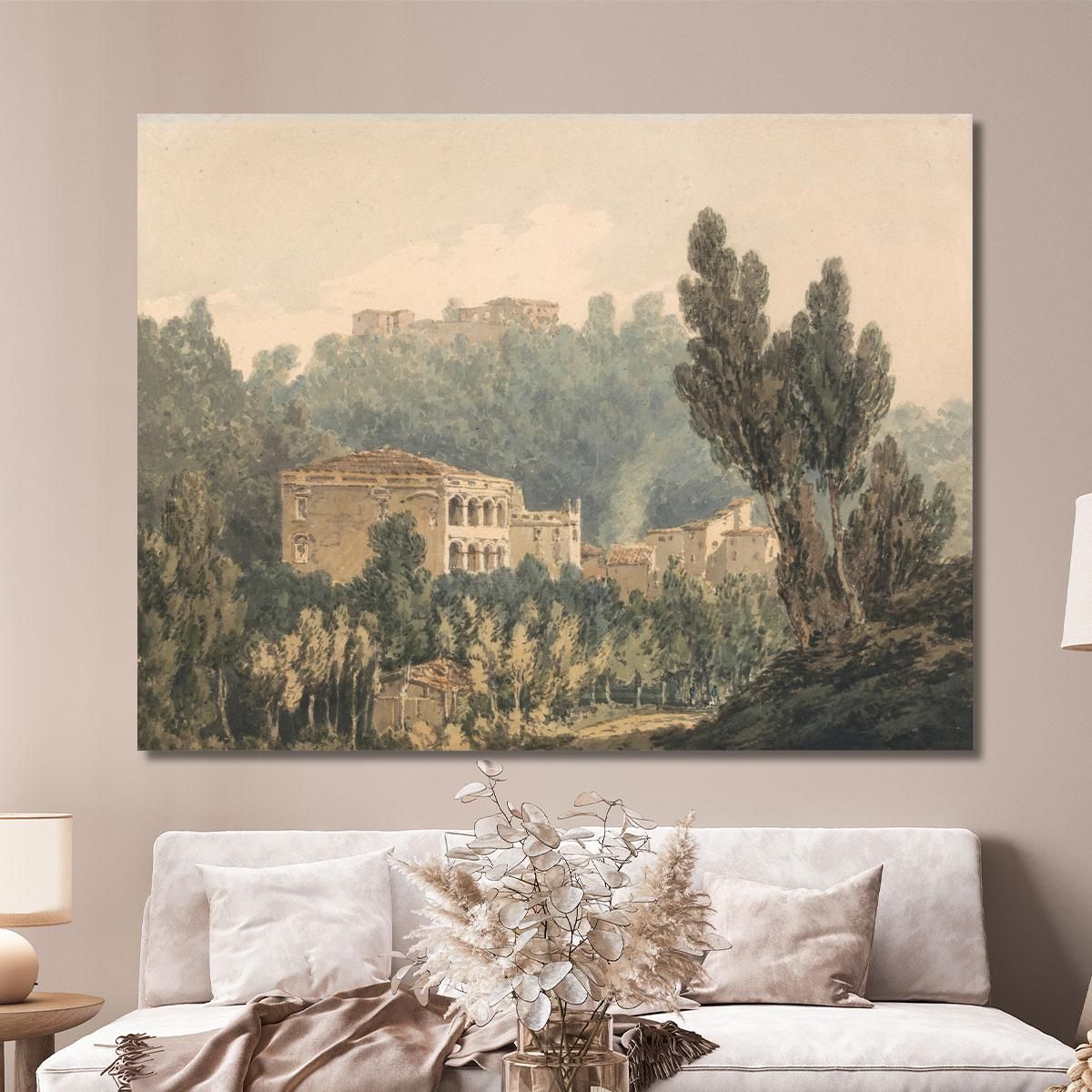 In The Valley Near Vietri Joseph Mallord William Turner jwt59 canvas print 