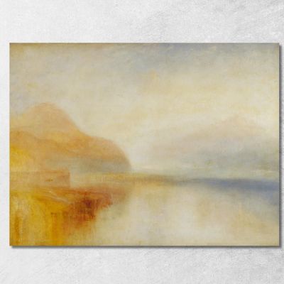 Inverary Pier Loch Fyne- Morning Joseph Mallord William Turner jwt62 canvas print 