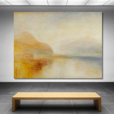 Inverary Pier Loch Fyne- Morning Joseph Mallord William Turner jwt62 canvas print 
