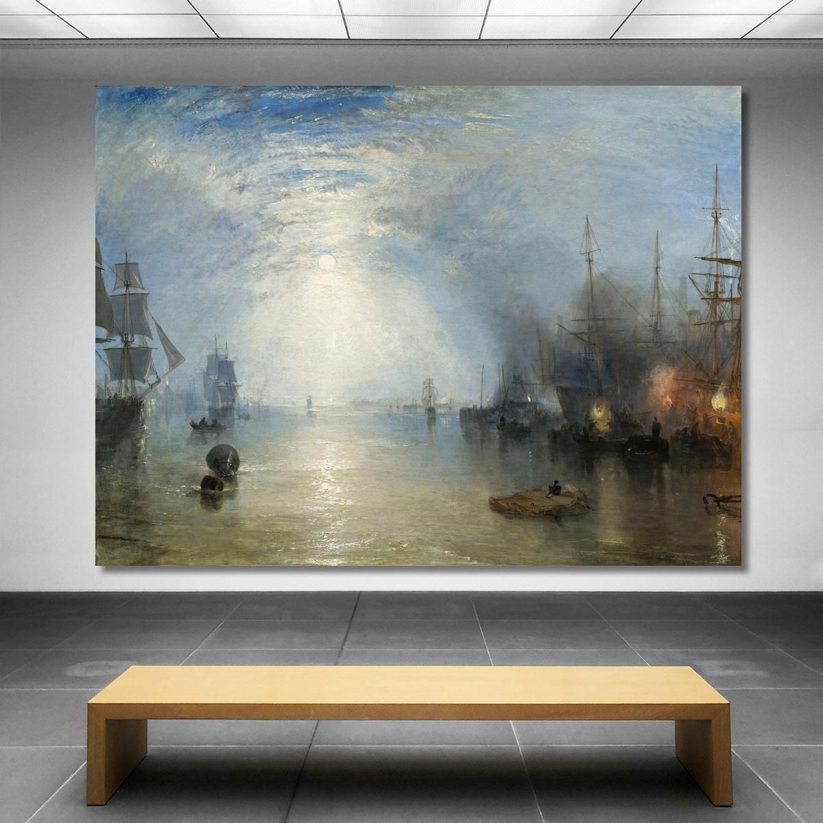Keelmen Heaving In Coals By Moonlight Joseph Mallord William Turner jwt63 canvas print 