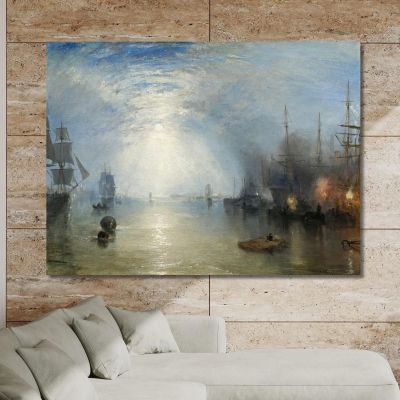 Keelmen Heaving In Coals By Moonlight Joseph Mallord William Turner jwt63 canvas print 