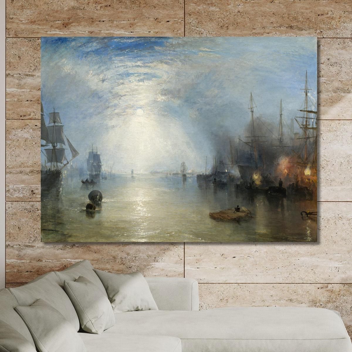 Keelmen Heaving In Coals By Moonlight Joseph Mallord William Turner jwt63 canvas print 