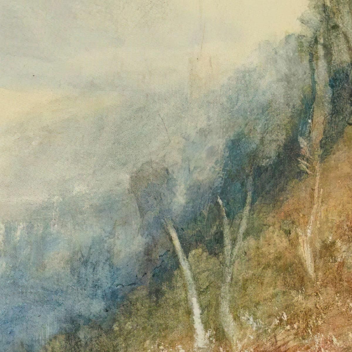 Lausanne From The West Joseph Mallord William Turner jwt67 canvas print
