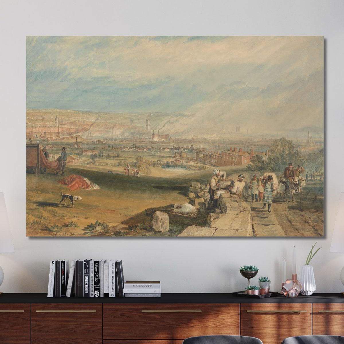 Leeds Joseph Mallord William Turner jwt68 canvas print 