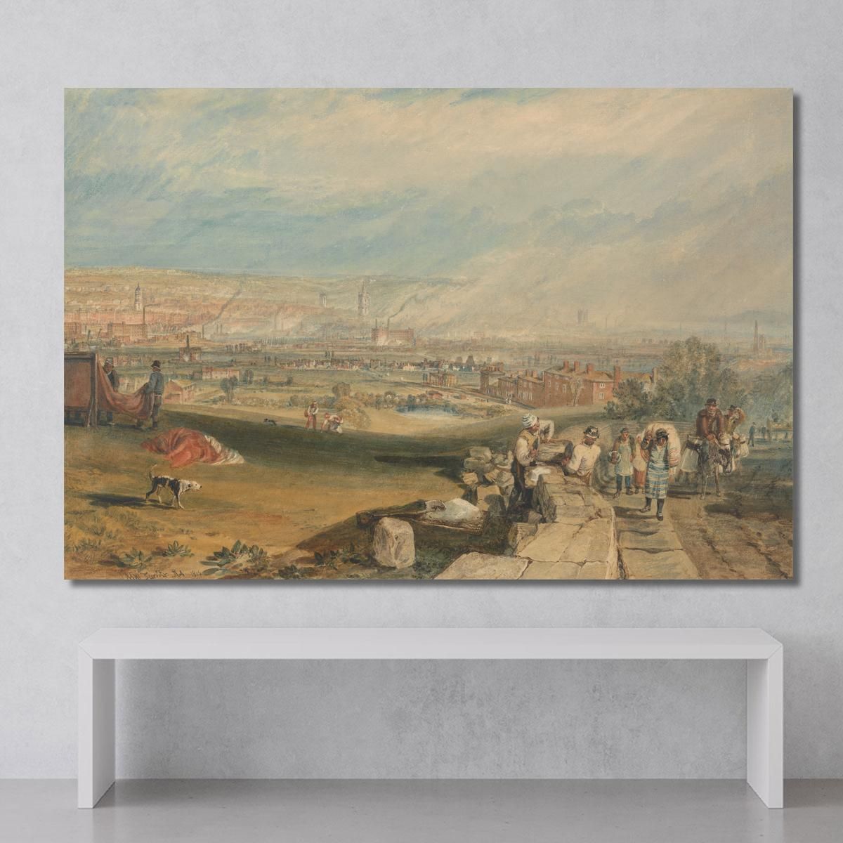 Leeds Joseph Mallord William Turner jwt68 canvas print 