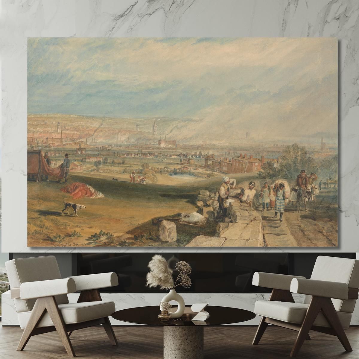 Leeds Joseph Mallord William Turner jwt68 canvas print 