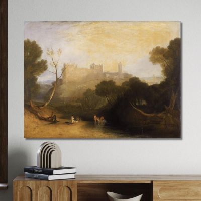 Linlithgow Palace Joseph Mallord William Turner jwt71 canvas print 