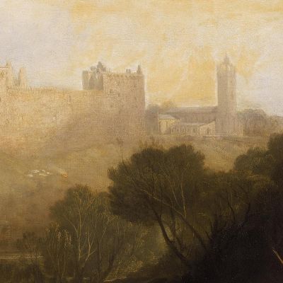 Linlithgow Palace Joseph Mallord William Turner jwt71 canvas print