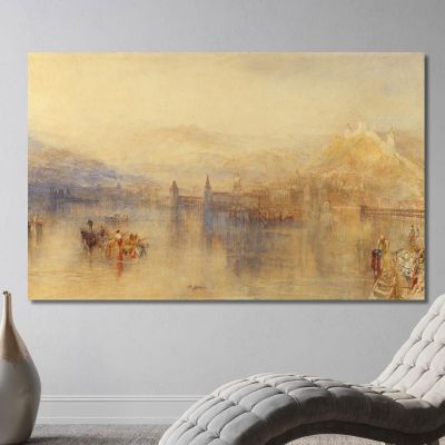 Lucerne From The Lake Joseph Mallord William Turner jwt73 canvas print 