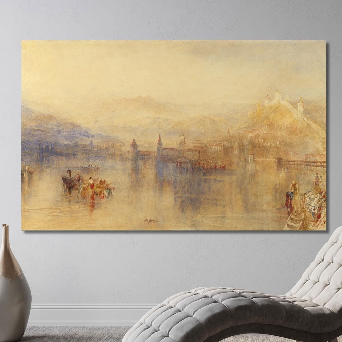 Lucerne From The Lake Joseph Mallord William Turner jwt73 canvas print 