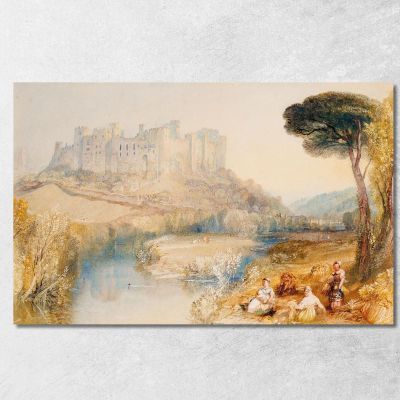 Ludlow Castle Shropshire Joseph Mallord William Turner jwt74 canvas print 