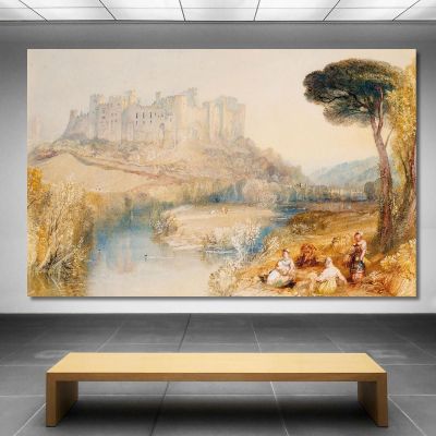 Ludlow Castle Shropshire Joseph Mallord William Turner jwt74 canvas print 