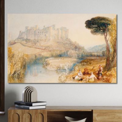 Ludlow Castle Shropshire Joseph Mallord William Turner jwt74 canvas print 