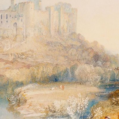 Ludlow Castle Shropshire Joseph Mallord William Turner jwt74 canvas print