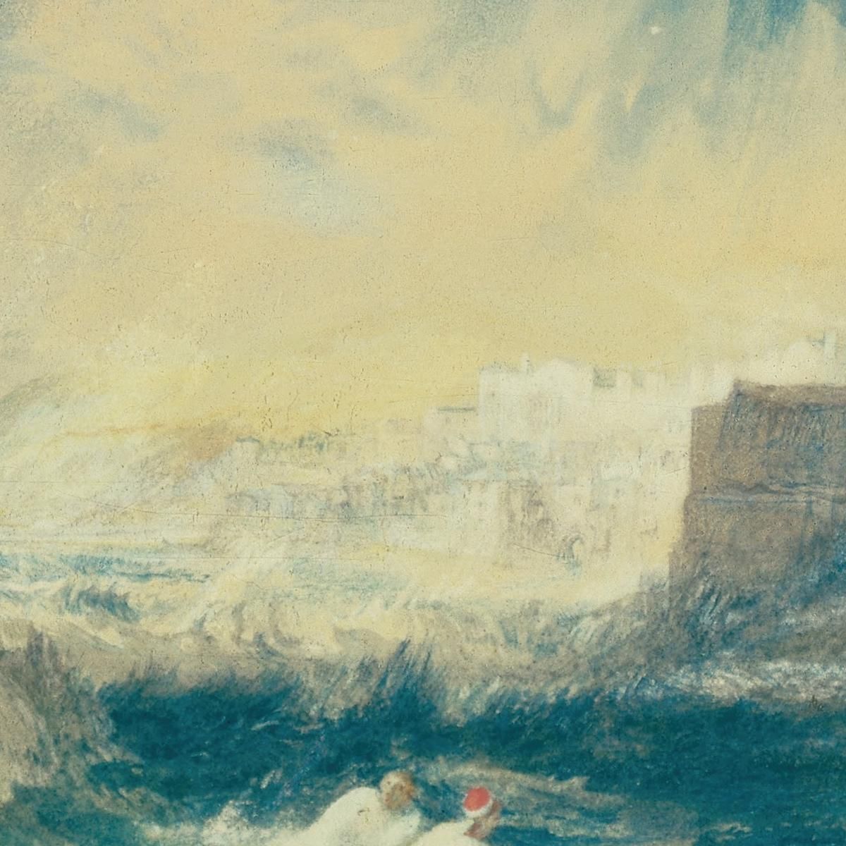 Lyme Regis Dorsetshire England Joseph Mallord William Turner jwt77 canvas print