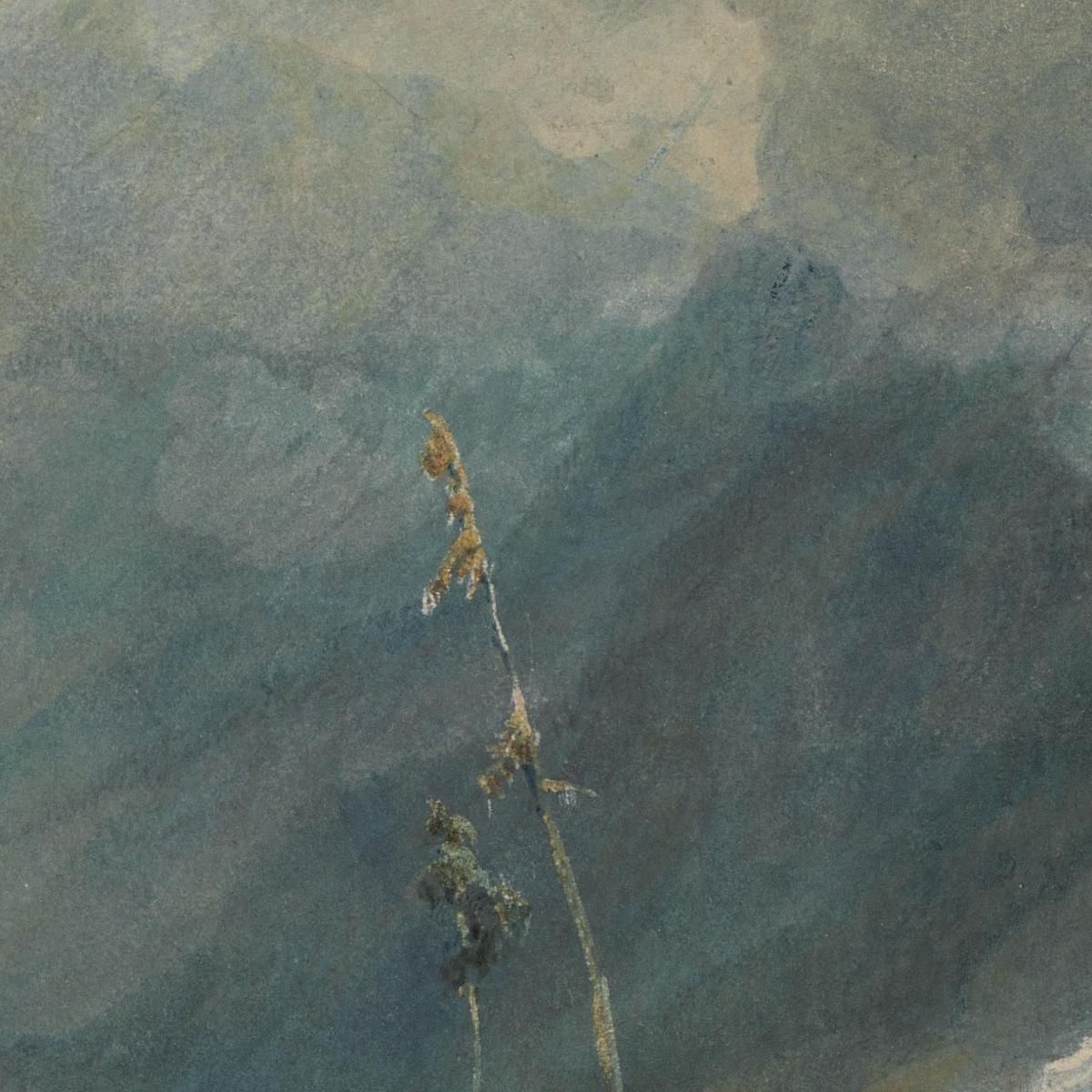 Mer De Glace In The Valley Of Chamouni Switzerland Joseph Mallord William Turner jwt79 canvas print