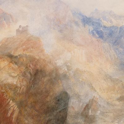 Montjovet From Below St Vincent Looking Down The Val D'Aosta Towards Berriaz Joseph Mallord William Turner jwt81 canvas print