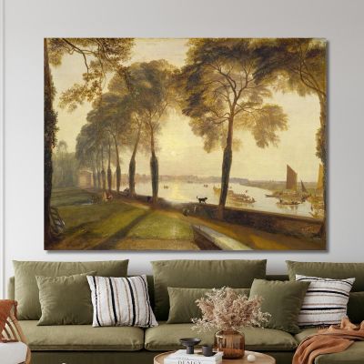 Mortlake Terrace Joseph Mallord William Turner jwt82 canvas print 