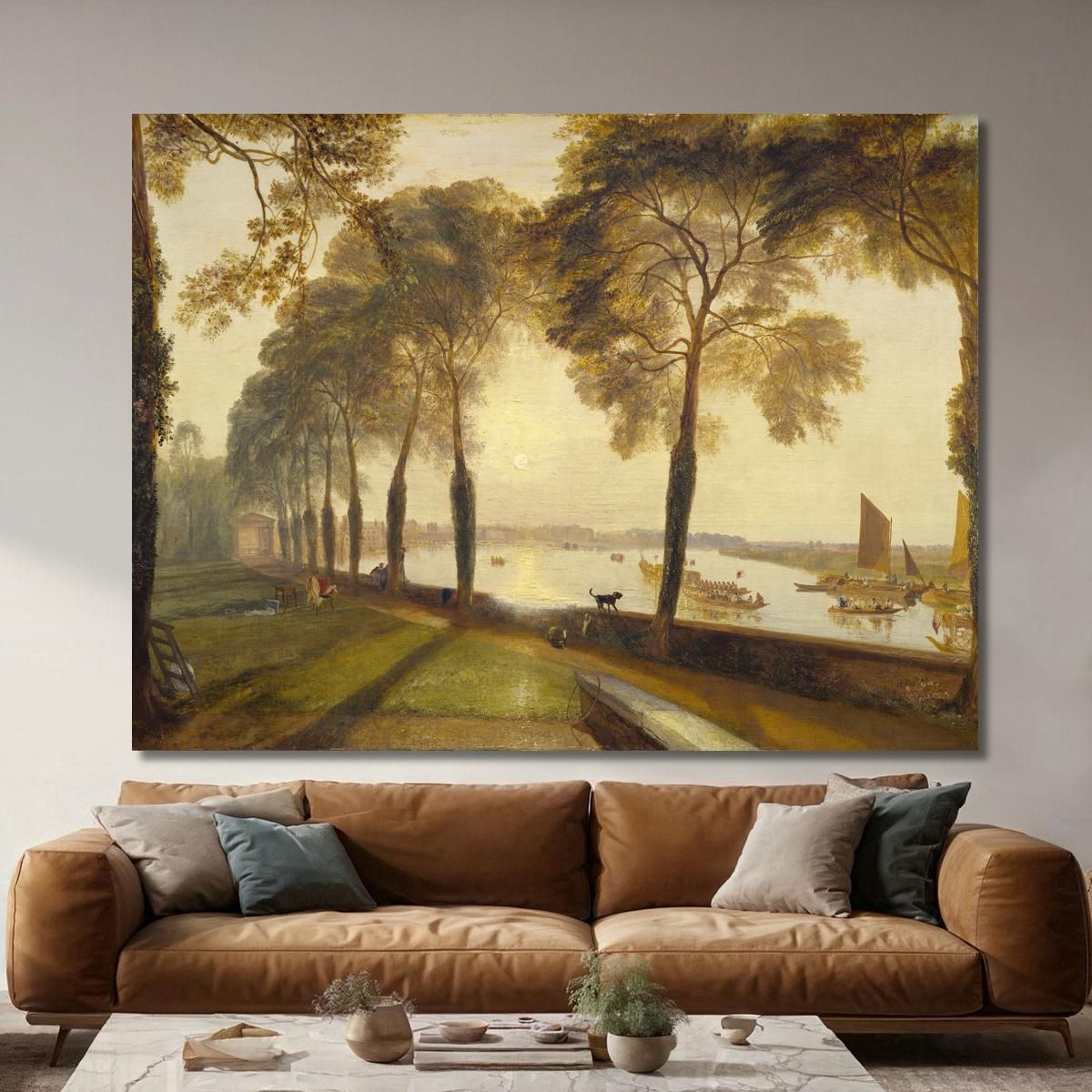Mortlake Terrace Joseph Mallord William Turner jwt82 canvas print 