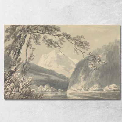 Near Grindelwald Joseph Mallord William Turner jwt84 canvas print 