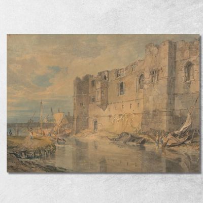 Newark Upon Trent Joseph Mallord William Turner jwt86 canvas print 