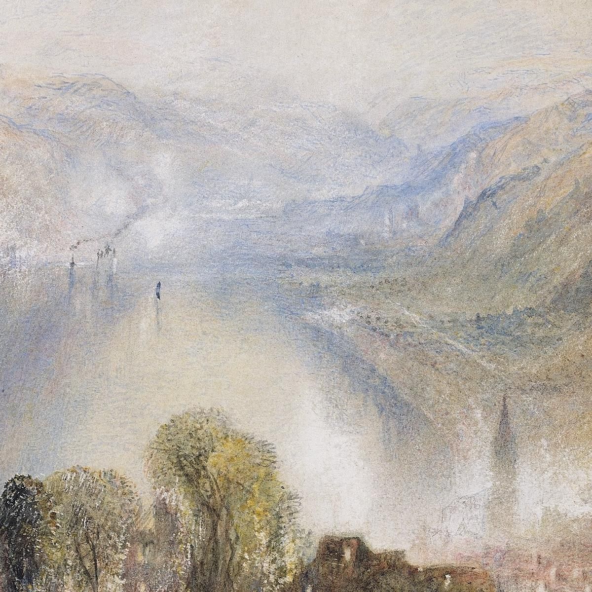 Oberwesel Joseph Mallord William Turner jwt88 canvas print