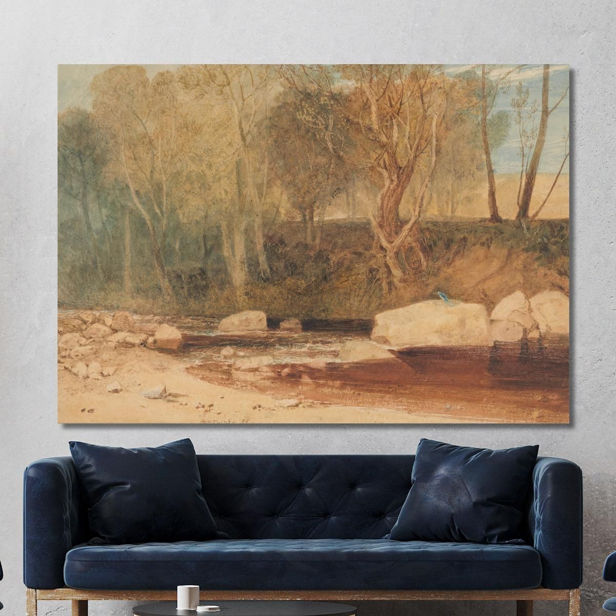 On The Washburn Joseph Mallord William Turner jwt91 canvas print 