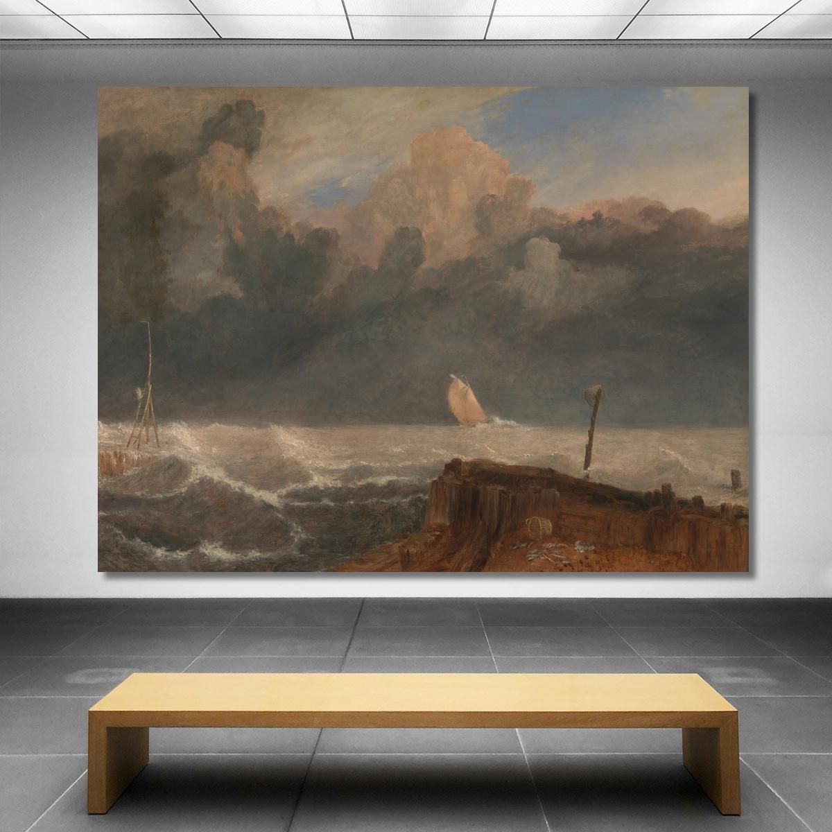 Port Ruysdael Joseph Mallord William Turner jwt92 canvas print 