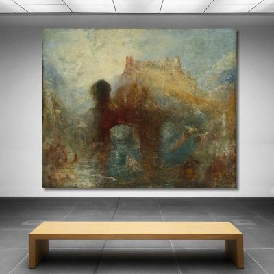 Queen Mab'S Cave Joseph Mallord William Turner jwt93 canvas print 