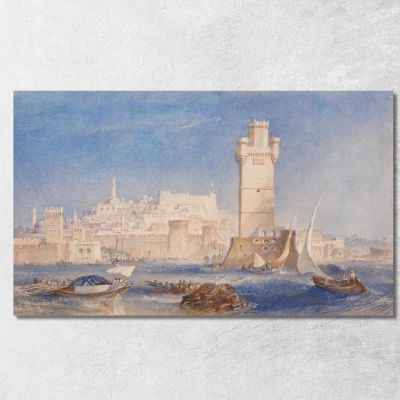 Rhodes Joseph Mallord William Turner jwt95 canvas print 