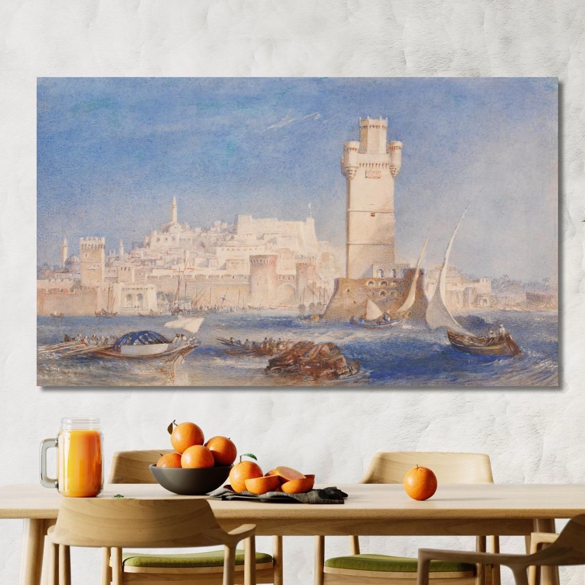 Rhodes Joseph Mallord William Turner jwt95 canvas print 
