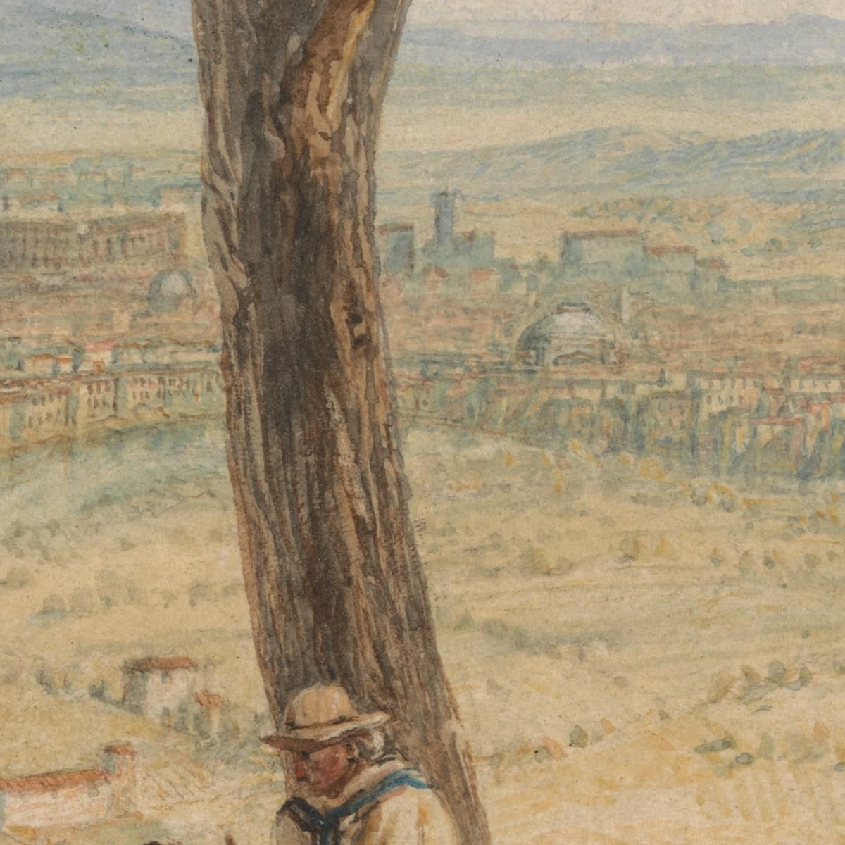 Rome From Monte Mario Joseph Mallord William Turner jwt96 canvas print