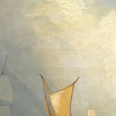 Rotterdam Ferry-Boat Joseph Mallord William Turner jwt97 canvas print