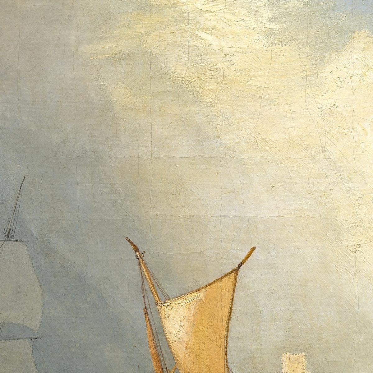 Rotterdam Ferry-Boat Joseph Mallord William Turner jwt97 canvas print