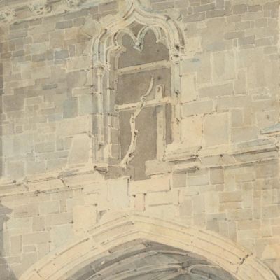 Saint Augustine'S Gate Canterbury Joseph Mallord William Turner jwt99 canvas print