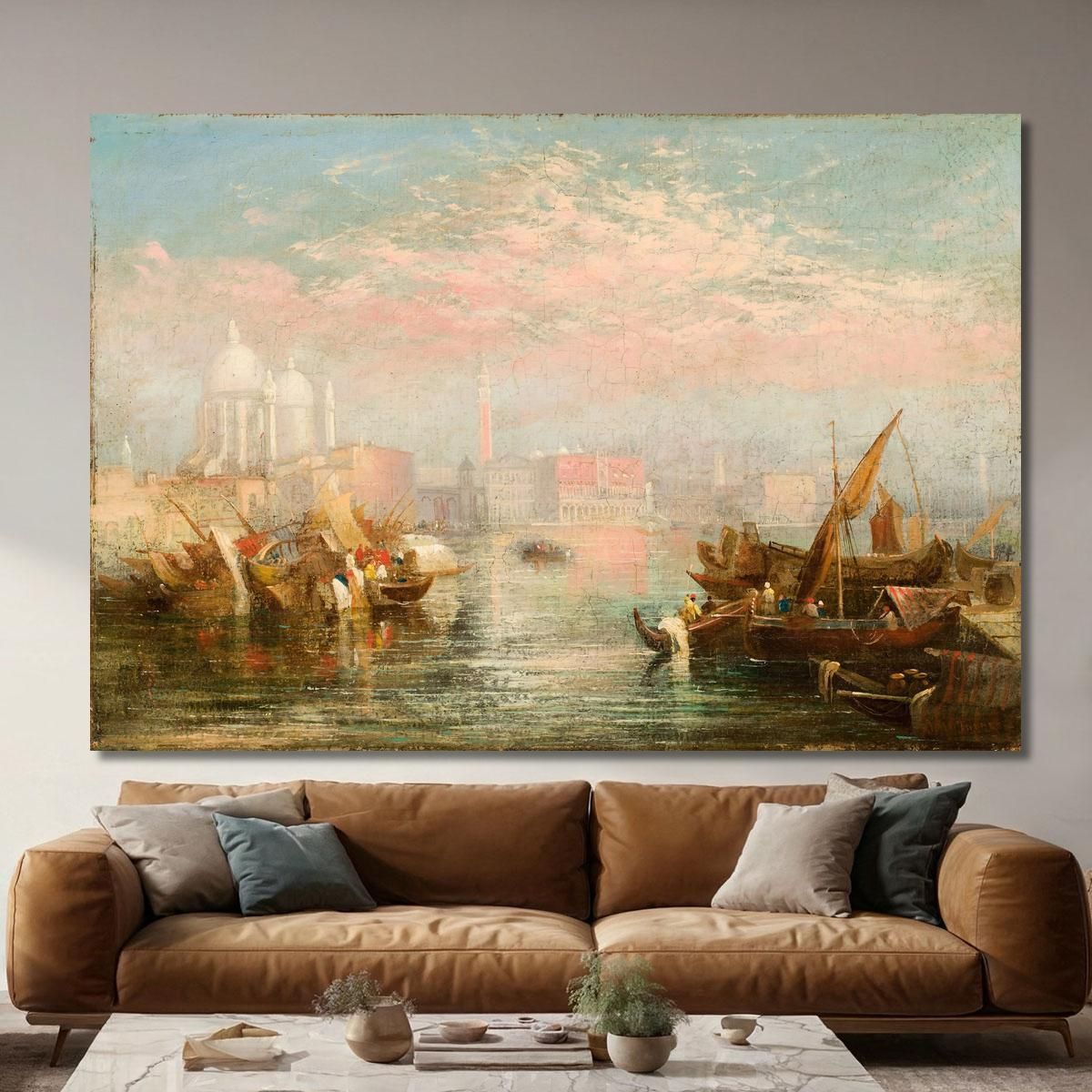 Seascape Joseph Mallord William Turner jwt105 canvas print 