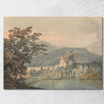Sir William Hamilton'S Villa Joseph Mallord William Turner jwt109 canvas print 